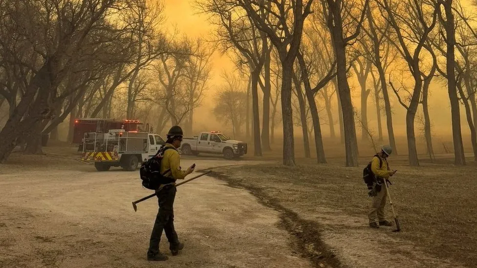 Texas’ Massive Wildfire Battle