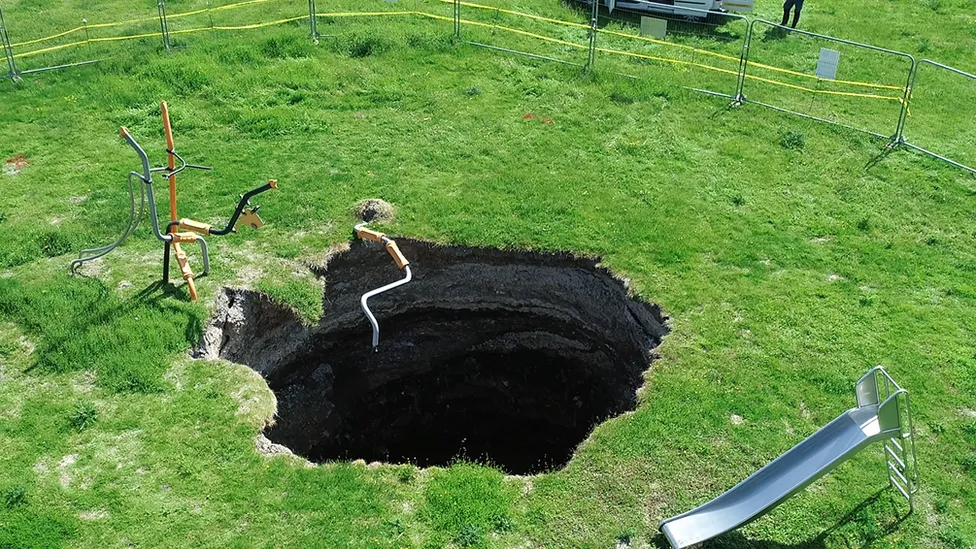 Playground Sinkhole Repair: A Costly Endeavor