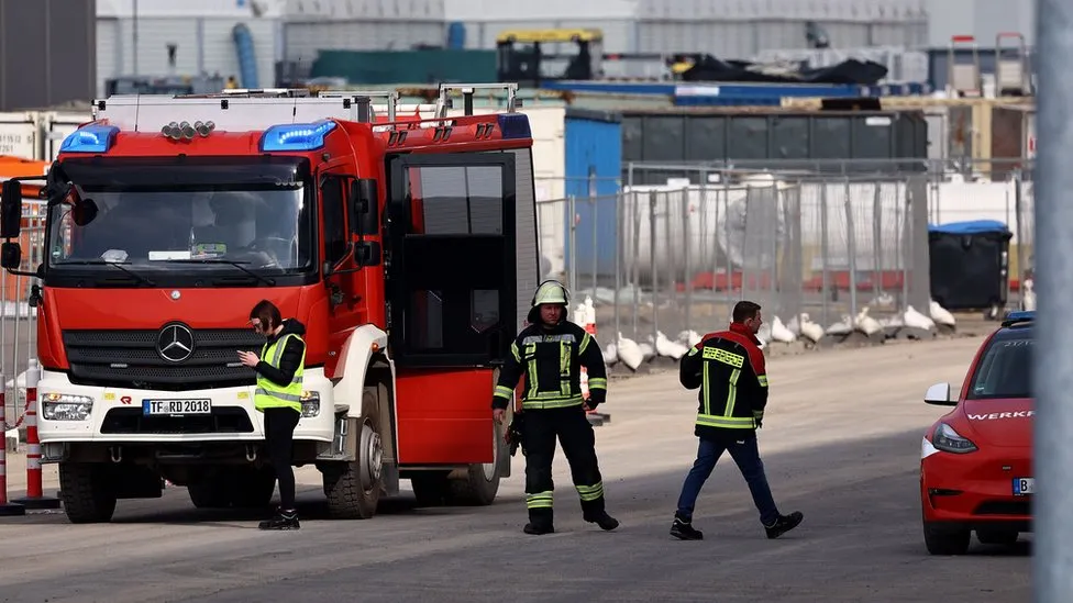 Tesla Plant Production Halted